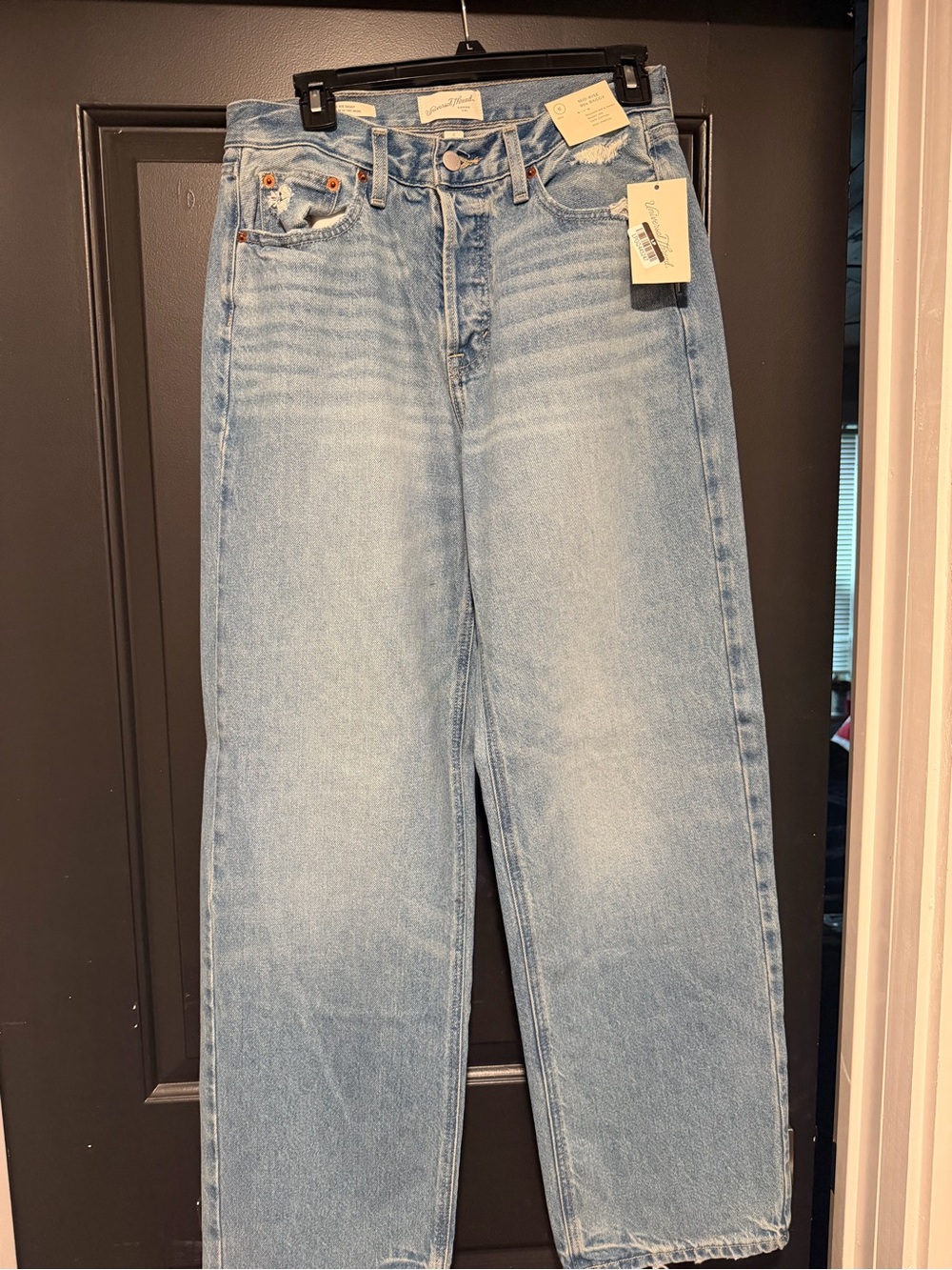 Light Blue Mid Rise 90s Baggy Women’s Jeans